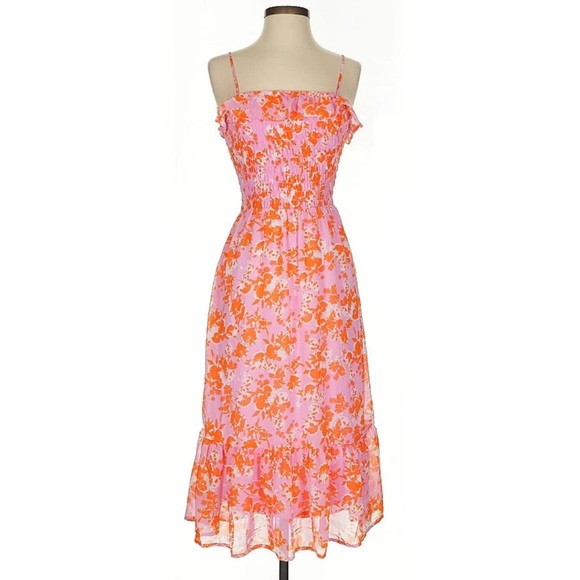 Sienna Sky Dresses & Skirts - Sienna Sky Vibrant Floral Midi Dress